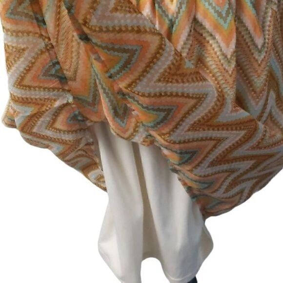 Chevron Dress sz M - Picture 5 of 6